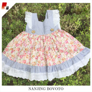 flower dress wholesale kids clothing outfit